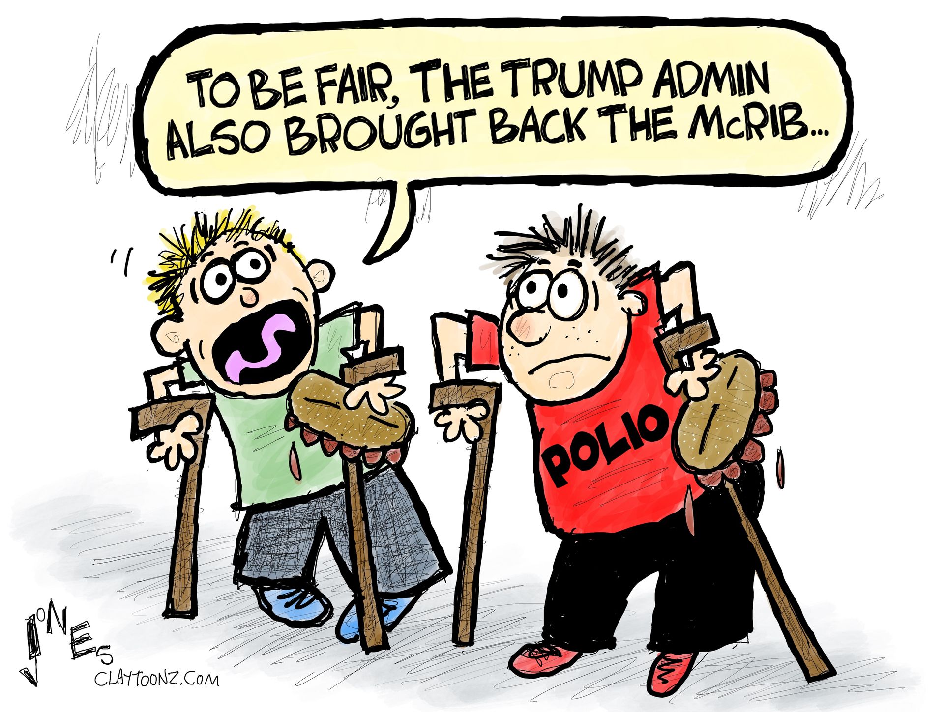 
                                Political cartoon
                            