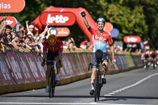 Victor Campenaerts (Lotto-Dstny) wins Druivenkoers-Overijse
