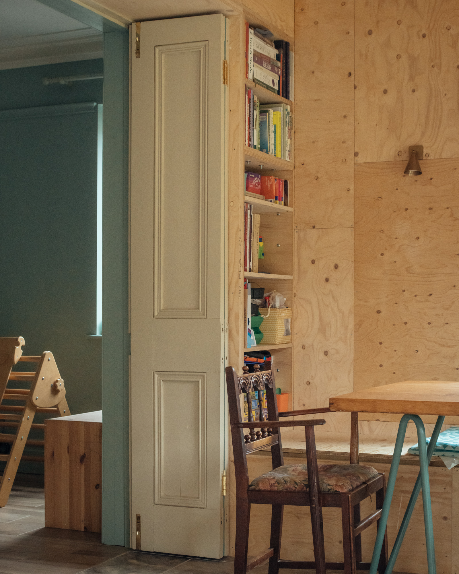 The house is a sympathetic blend of old and new