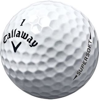 Golf ball compression - Callaway Supersoft ball