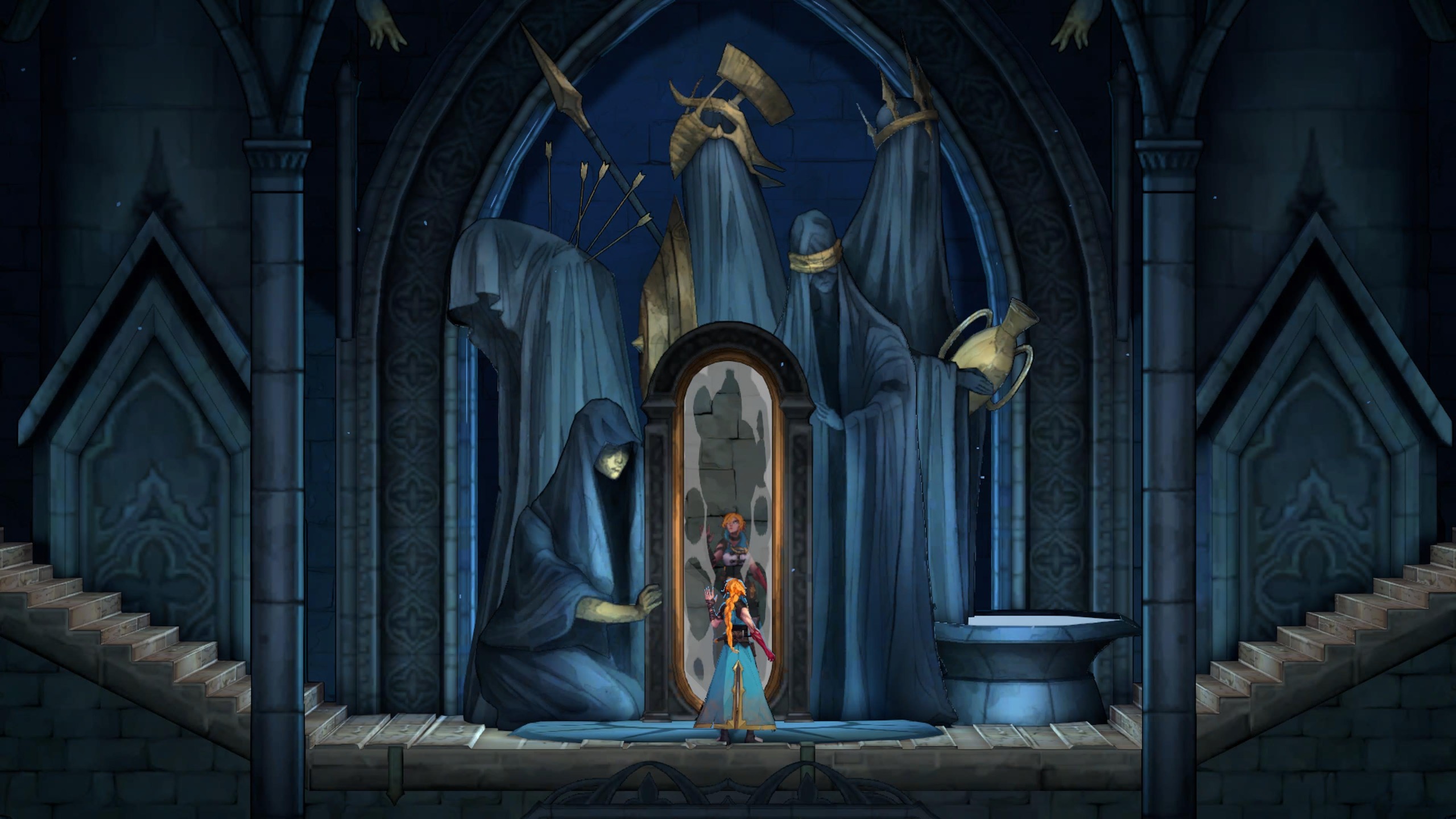 Screens of a Castlevania game
