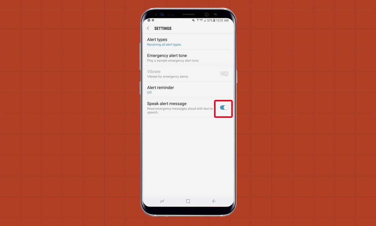 How to Turn Off Emergency Alerts on the Galaxy S8 Samsung Galaxy S8 User Guide Tips, Tricks