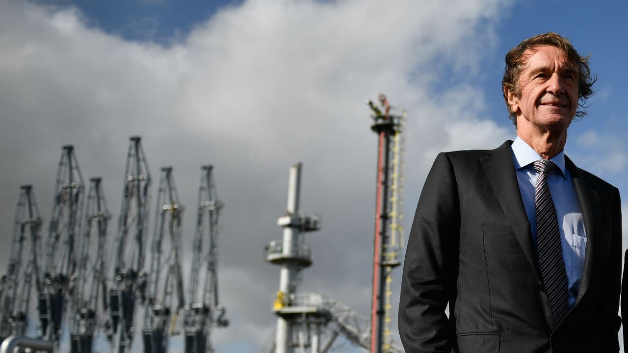 Jeff Ratcliffe at the Grangemouth plant in Scotland