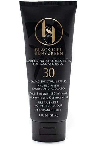 black girl sunscreen 