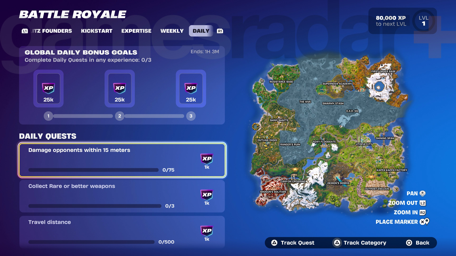 Fortnite Daily Quests Chapter 6 Season 4