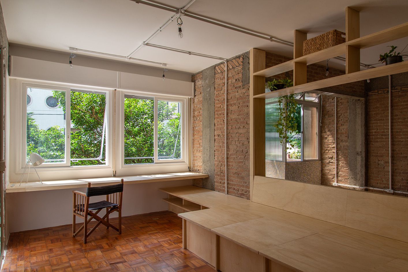 inside the bespoke interior of Apartamento Paraíso by Ruina