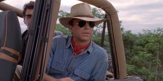 Sam Neill in Alan Grant in Jurassic Park