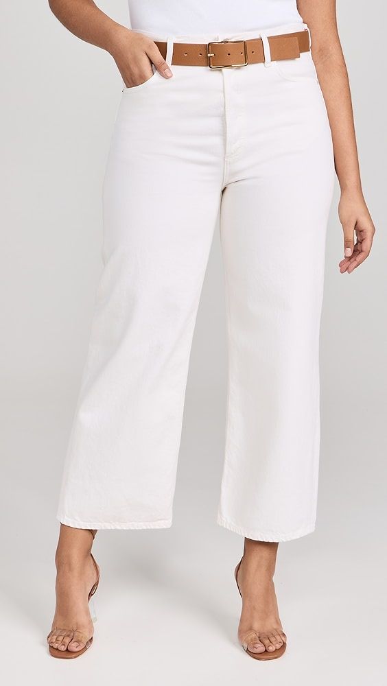 Agolde Ren: High Rise Wide Leg Jeans