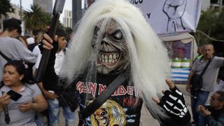 Iron Maiden fan as Eddie