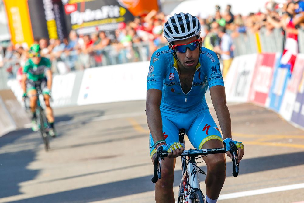 Fabio Aru finishes Milano-Torino