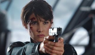 Cobie Smulders as Maria Hill in The Avengers