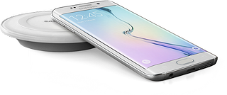 The Samsung Wireless Charging Pad utilizes Qi Inductive Charging Technology