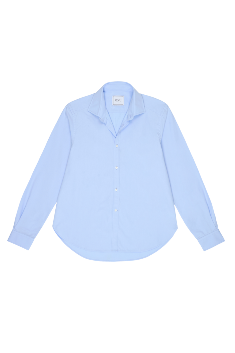 With Nothing Underneath, The Classic: Fine Poplin, Sky Blue