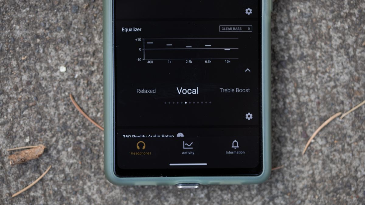 Sony Linkbuds equalizer presets