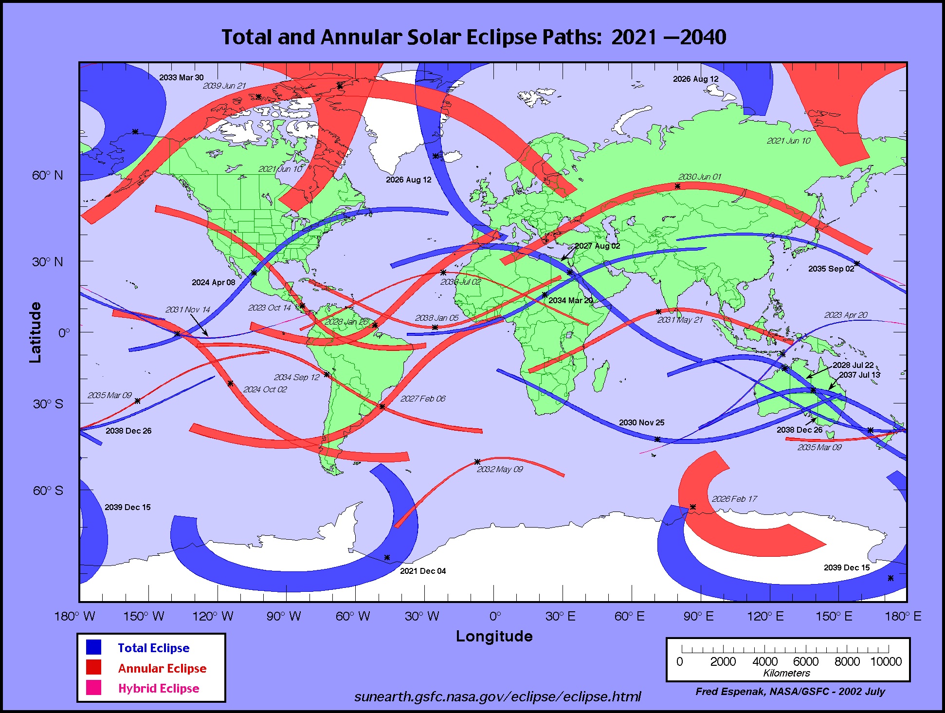 nasa total solar eclipse map Four More Solar Eclipses Will Be Visible In The U S This Century nasa total solar eclipse map