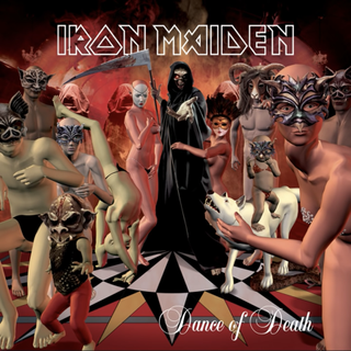 The cover of Iron Maiden's Dance of Death