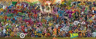 X-Men #700 variant cover by Scott Koblish