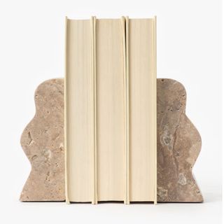 Catriona Travertine Bookends (Set of 2)