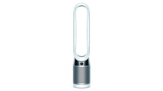 Dyson bladeless Pure Cool tower on white background