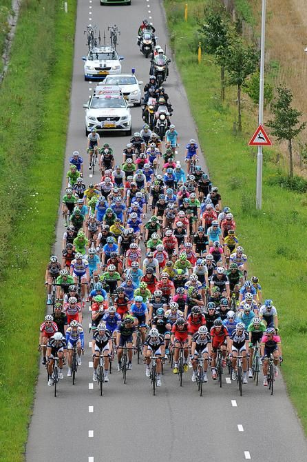 The peloton in Norway