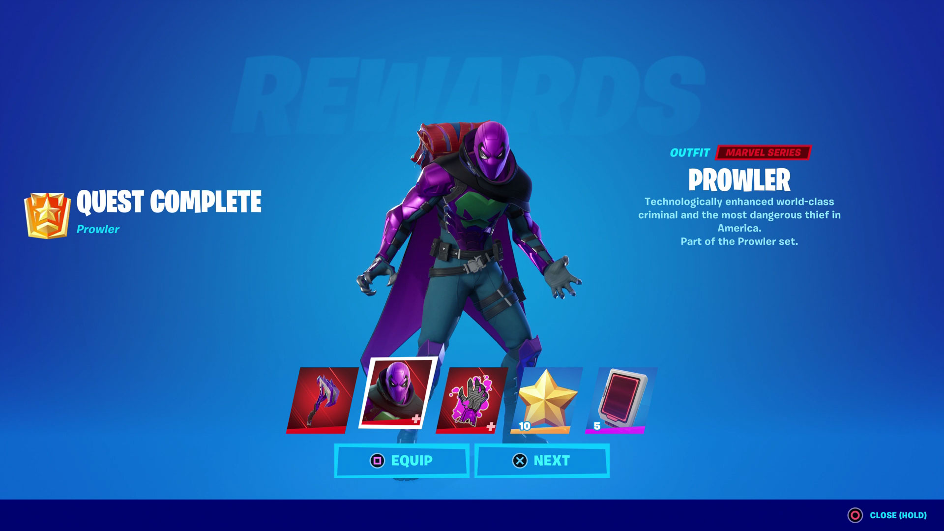 Fortnite Prowler skin | GamesRadar+