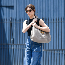 Daisy Edgar-Jones styles a gray Gucci tote bag in Los Angeles 