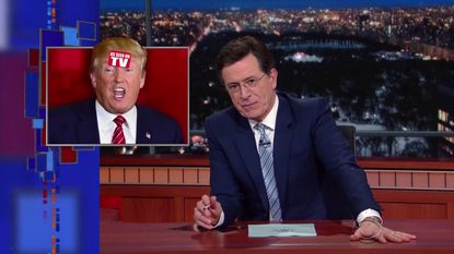 Stephen Colbert offers Donald Trump a consolation prize