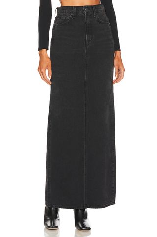 Amara Maxi Pencil Skirt With Back Slit