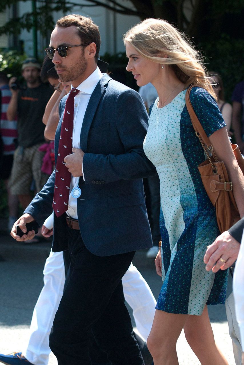 James Middleton and Donna Air