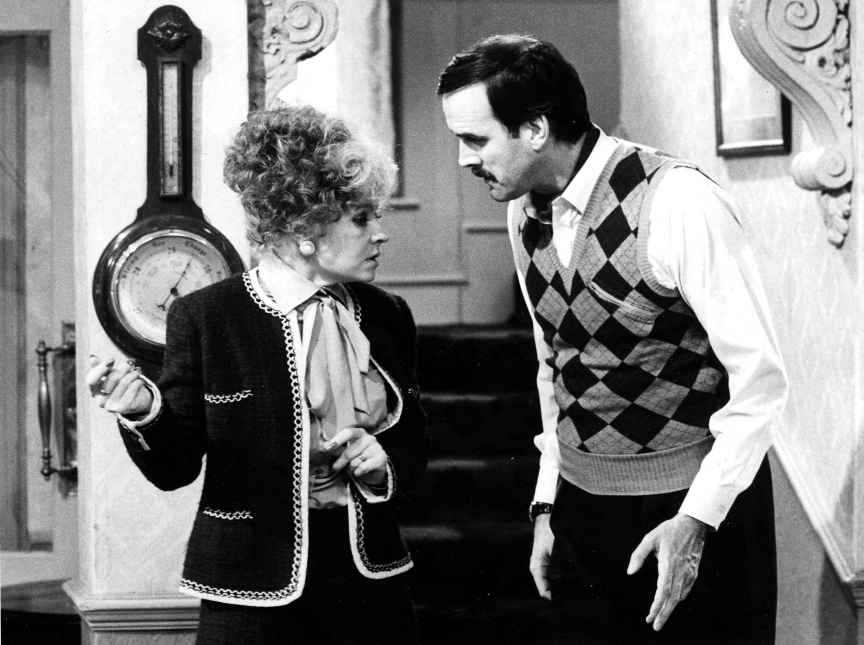 A still from 'Fawlty Towers'