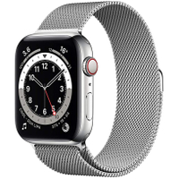 Apple Watch Series 6 (GPS + Cellular) 44mm Stainless Steel |  £727.12