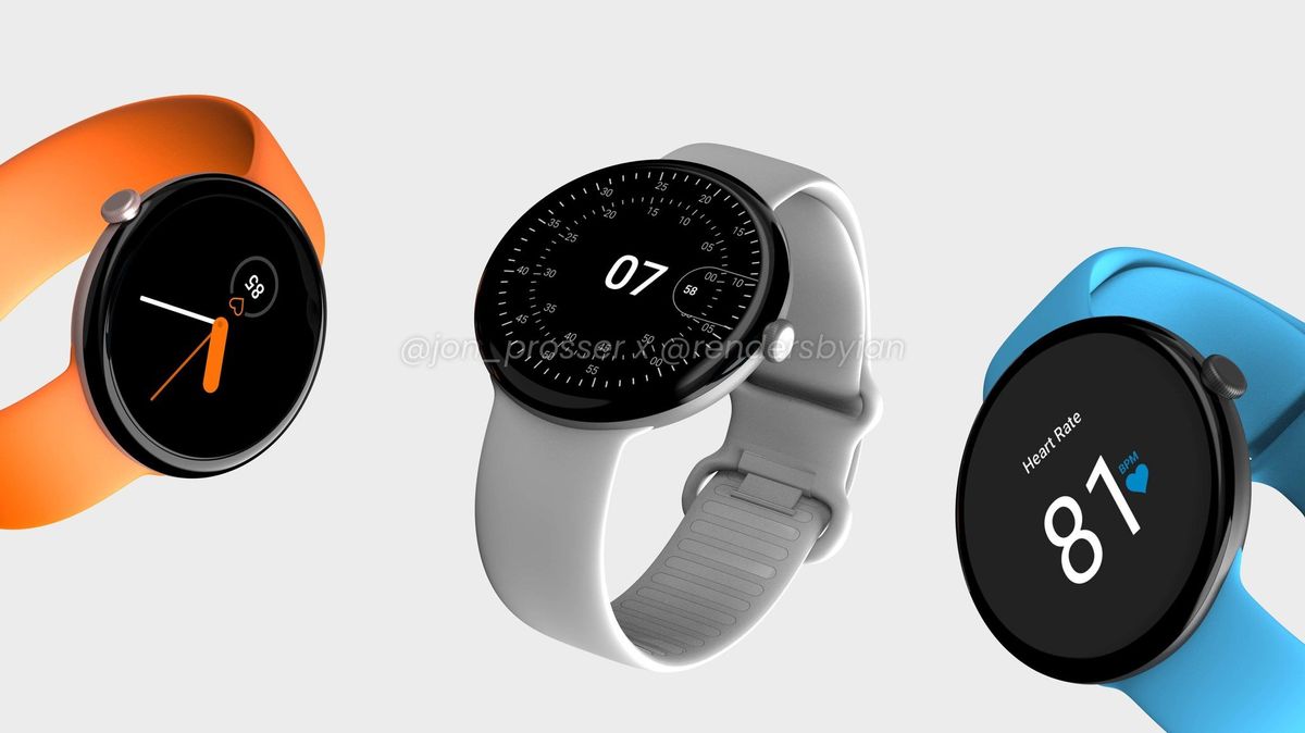 De nieuwe afbeelding van de Google Pixel Watch laat zien wat het uiteindelijke ontwerp zou kunnen zijn