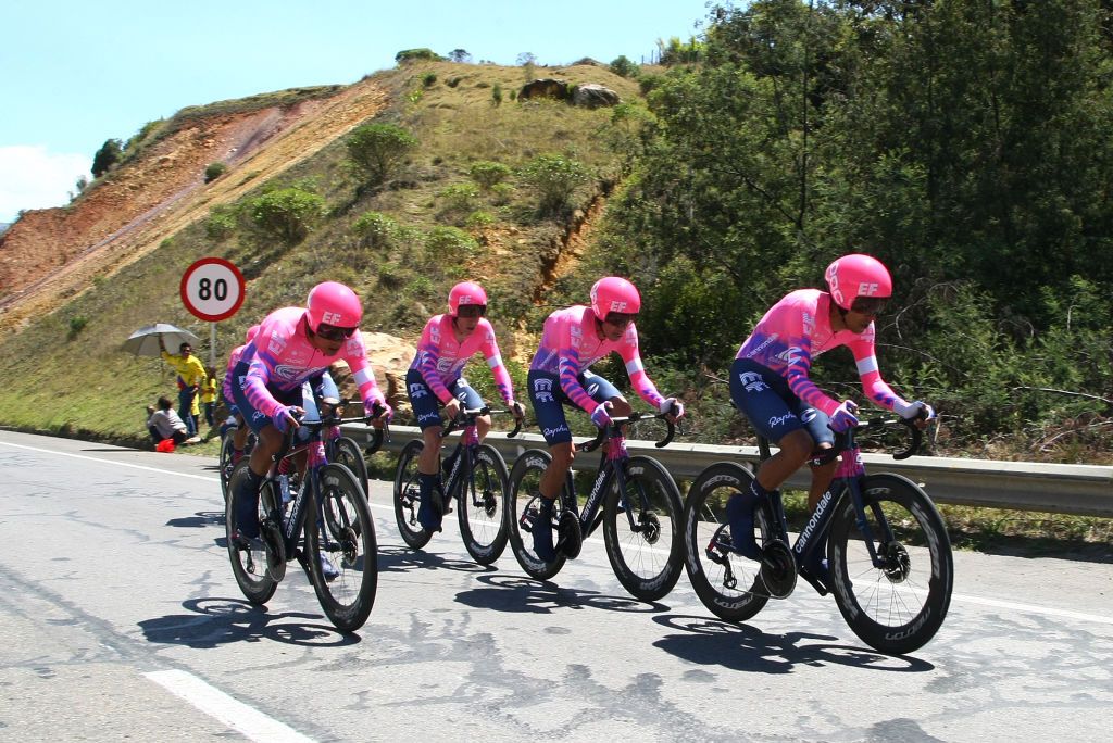 EF Pro Cycling in the Tour Colombia TTT