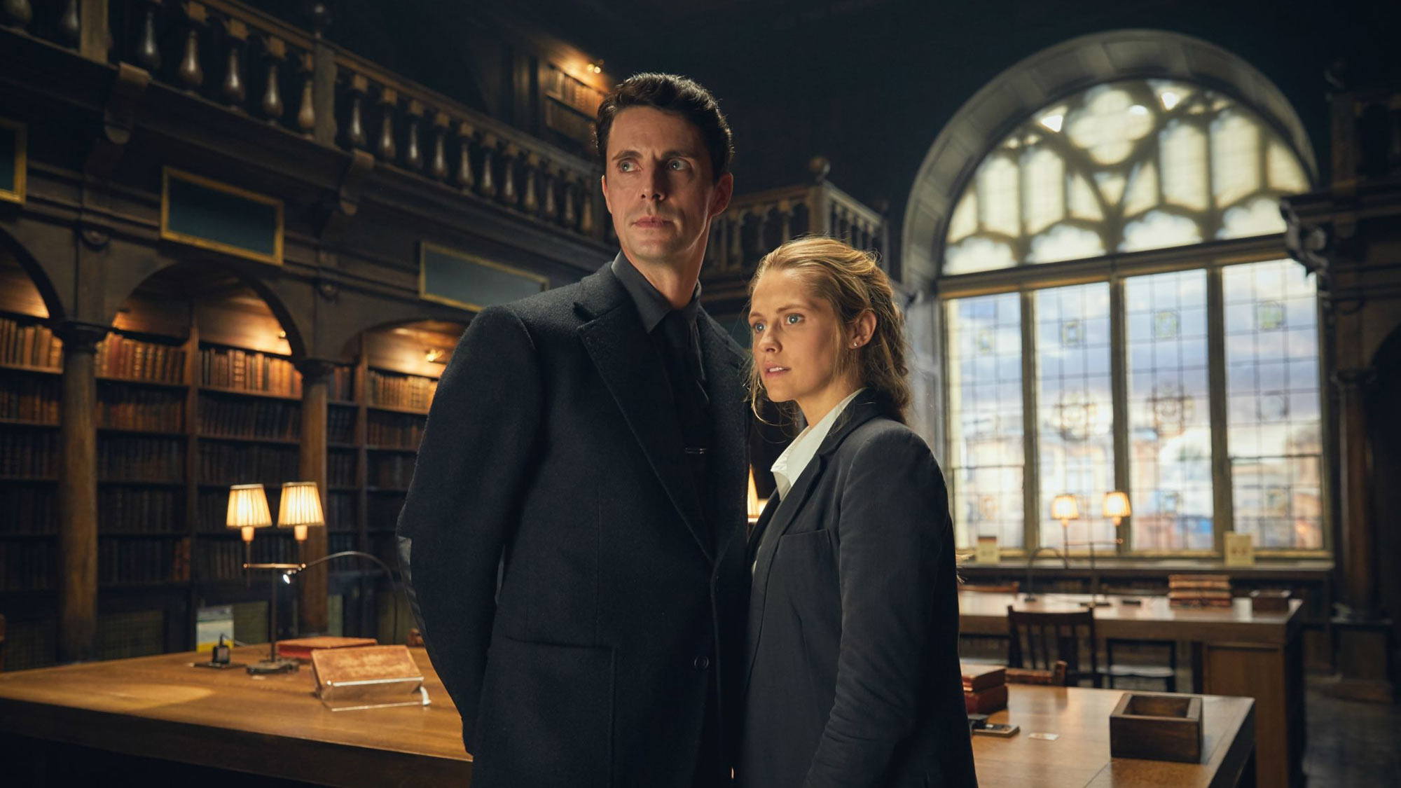Matthew Goode and Teresa Palmer star in A Discovery of Witches