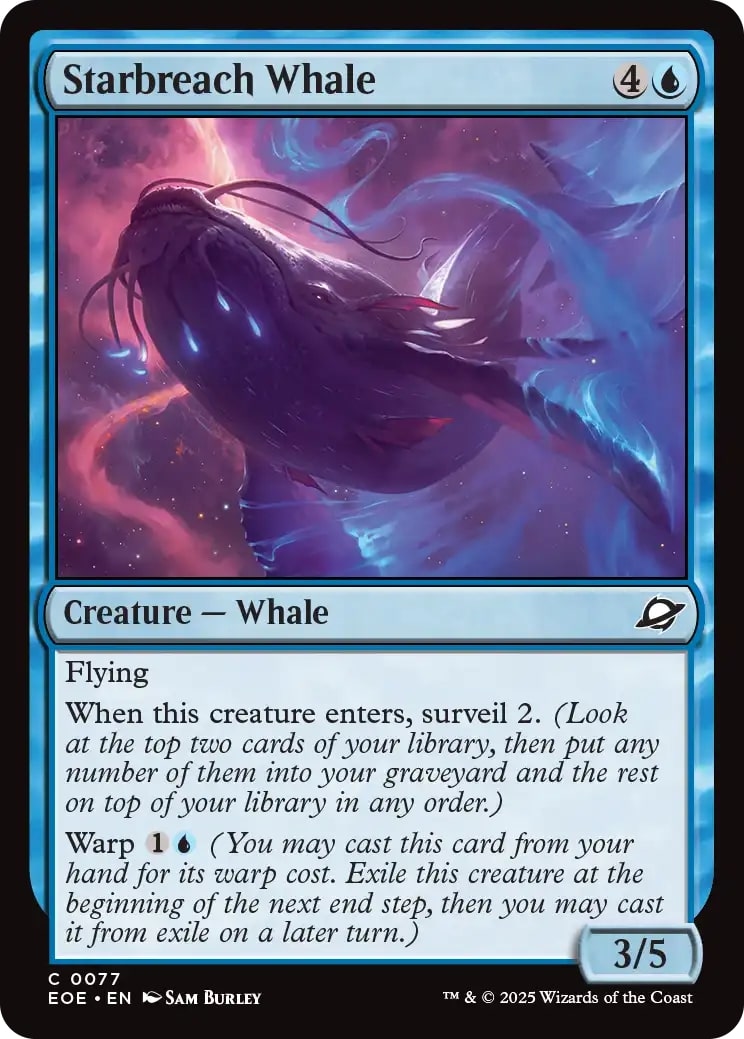Card art from the Magic: The Gathering set Edge of Eternities