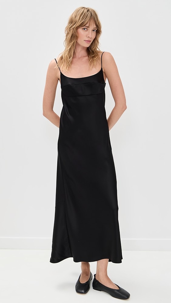 Theory Curve Slim Slip Dress