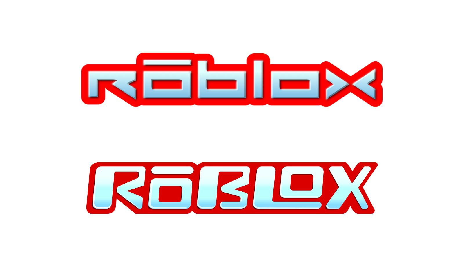 Roblox logos from 2005 and 2006