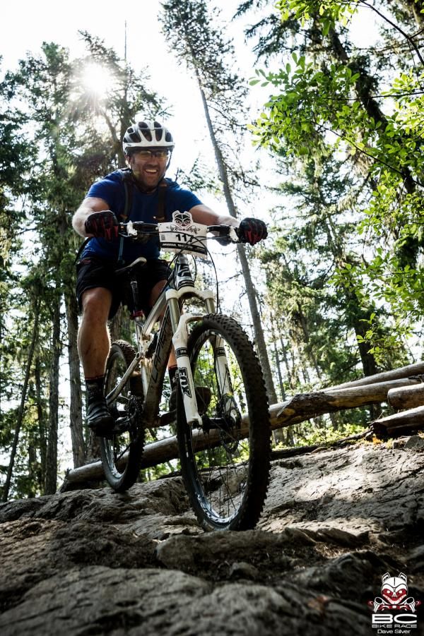 5. Wayne Campbell (United Kingdom) has found his happy place in Whistler.