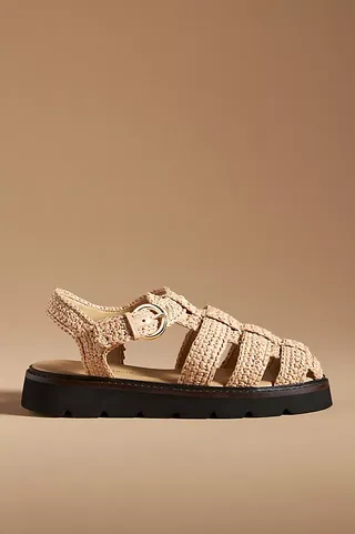 By Anthropologie Fisherman Sandals