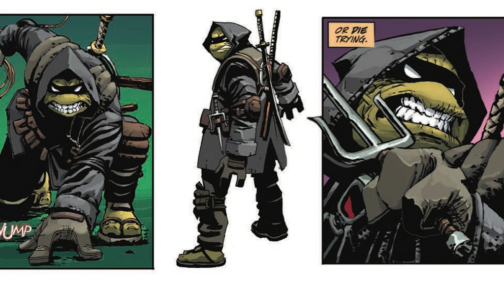 Enter the dark future of the adult Teenage Mutant Ninja Turtles: The