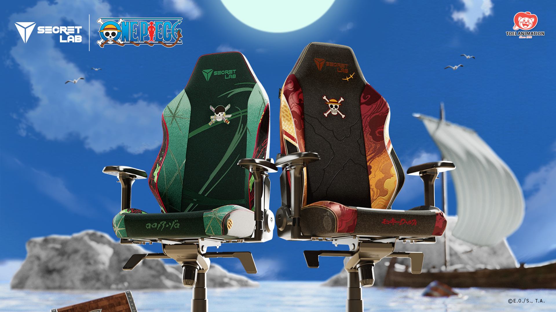 One Piece Titan Evo gaming chairs