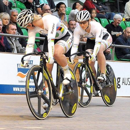 McCulloch was in excellent form winning both the Sprint and Keirin Finals.