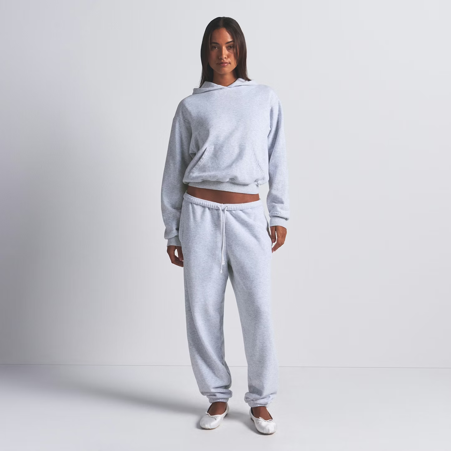 Skims, Cotton Fleece Classic Hoodie