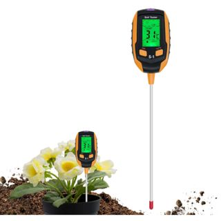 Monitor for the plant's soil that will tell you information including pH, moisture level