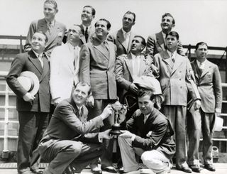 Photo of the United States Ryder Cup team from 1937