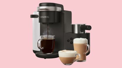 Espresso machine, Small appliance, Home appliance, Coffeemaker, Drip coffee maker, Kitchen appliance, Drink, Cup, Vacuum coffee maker, Coffee grinder, 