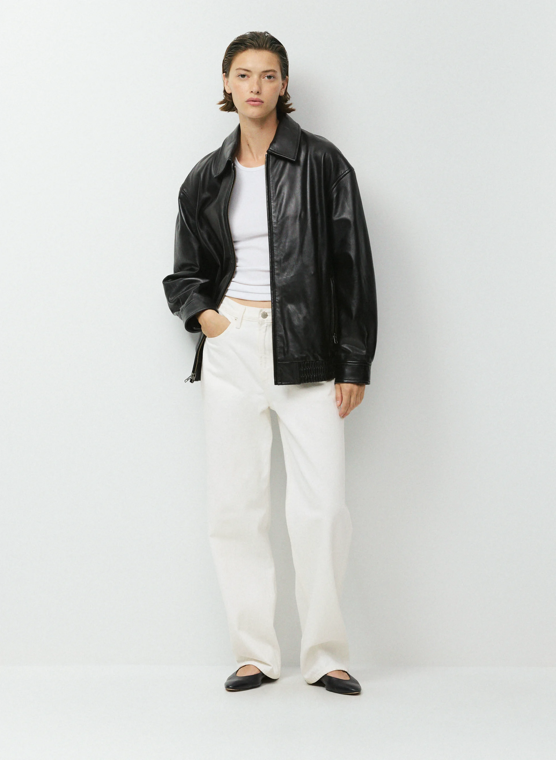 Jones Bomber - Leather