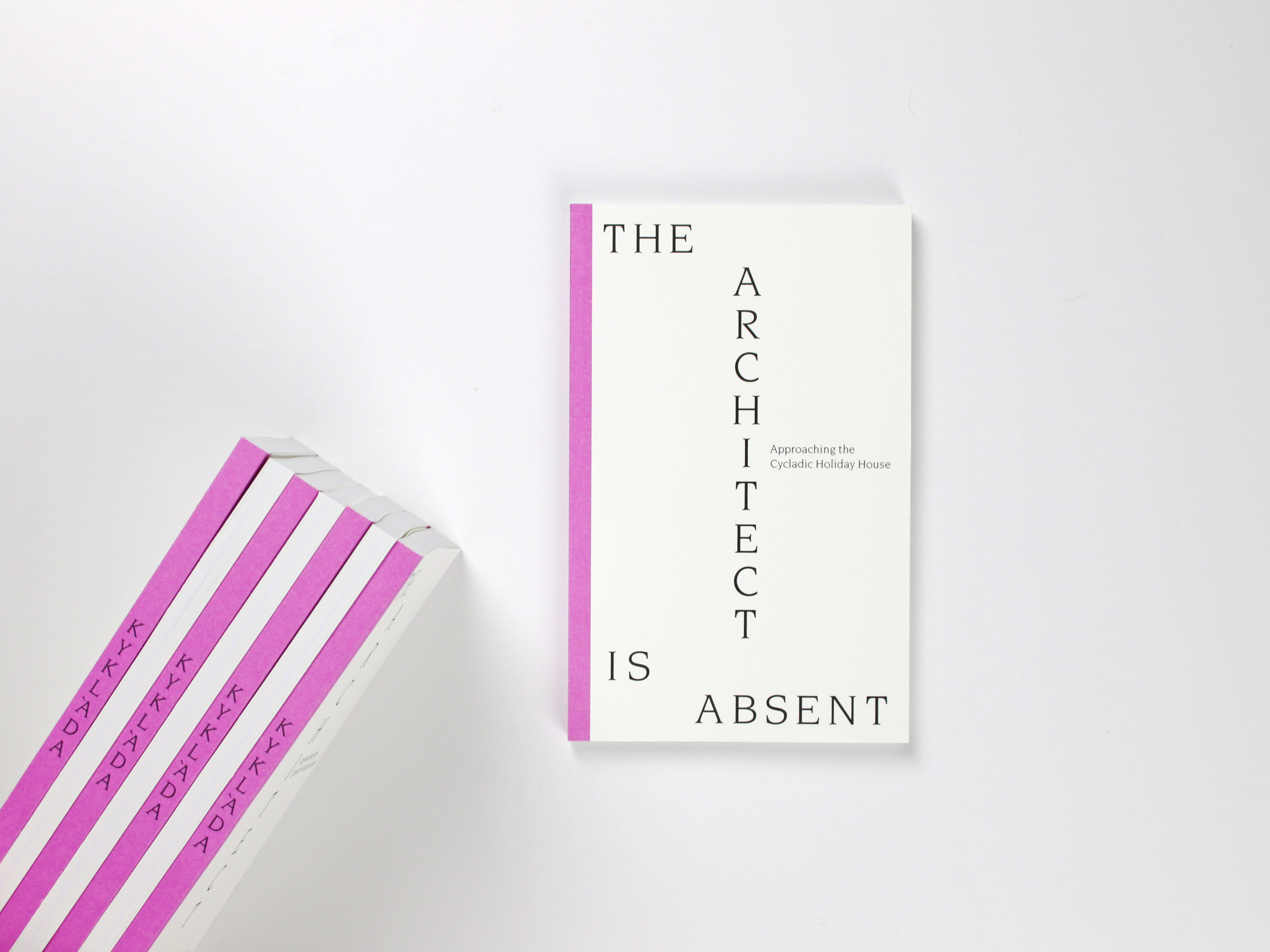 The book titled ‘The Architecture is Absent'