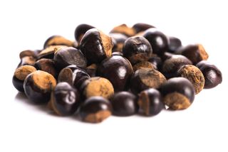 The seeds of the guarana plant contain caffeine