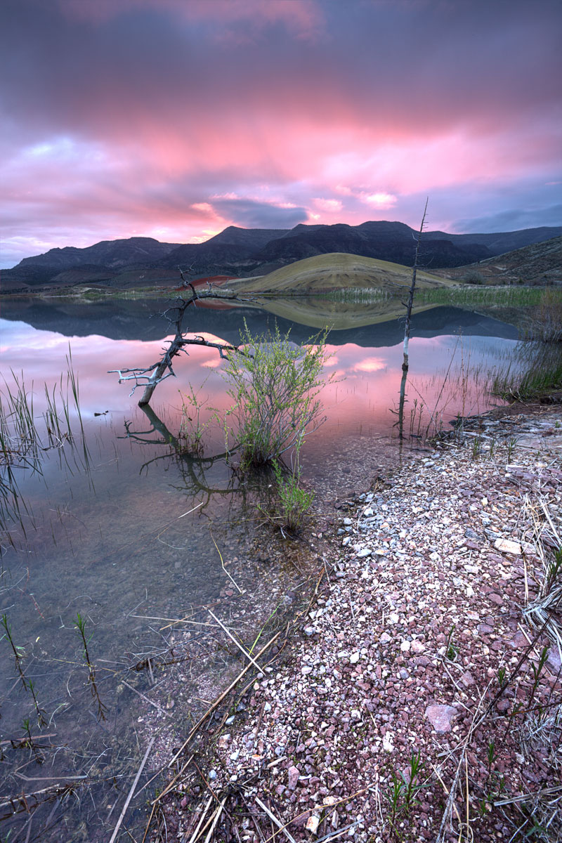 colorful lake